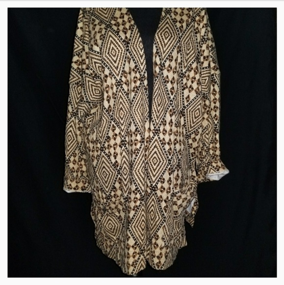 Gifted Goddess Oversized Aztec Cardigan - Picture 7 of 7